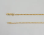 Gold Laminate - 2mm Rope Link Chain - BGF