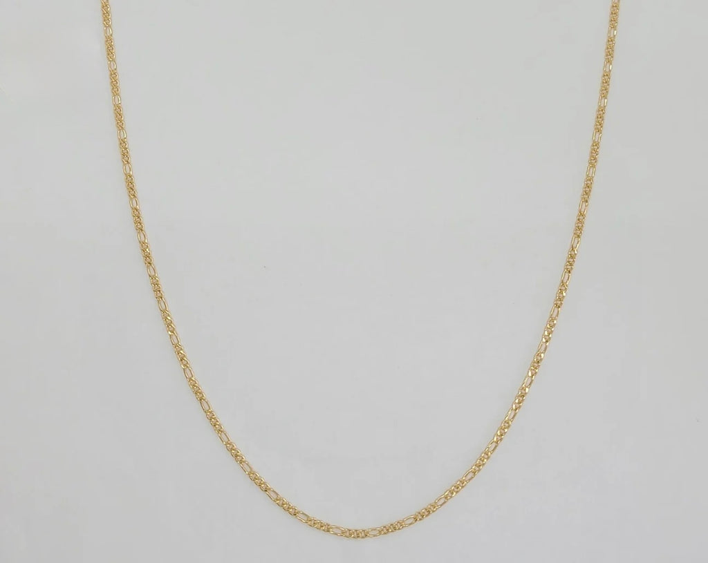 Gold Laminate - 1.5mm Figaro Link Chain - BGF