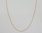 Gold Laminate - 1.5mm Figaro Link Chain - BGF