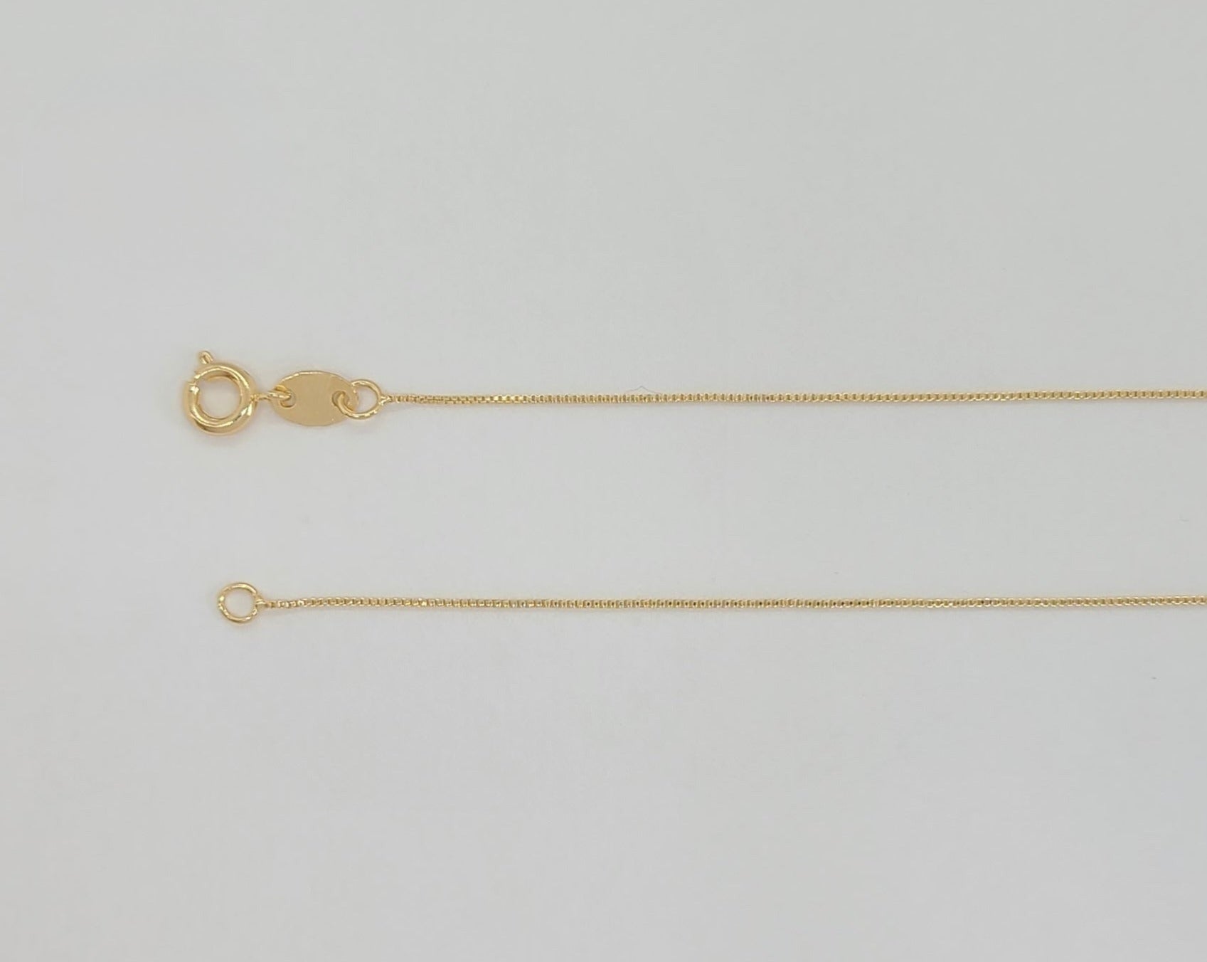 Gold Laminate - 0.6mm Box Link Chain - BGF