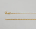 Gold Laminate - 1.5mm Figaro Link Chain - BGF