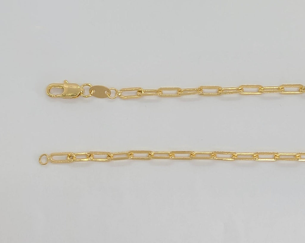 Gold Laminate - 3.5mm Paper Clip Link Chain - BGF
