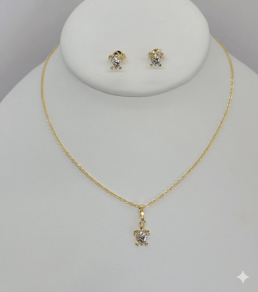 (1-6034) Gold Laminate - Turtle Set - BGF